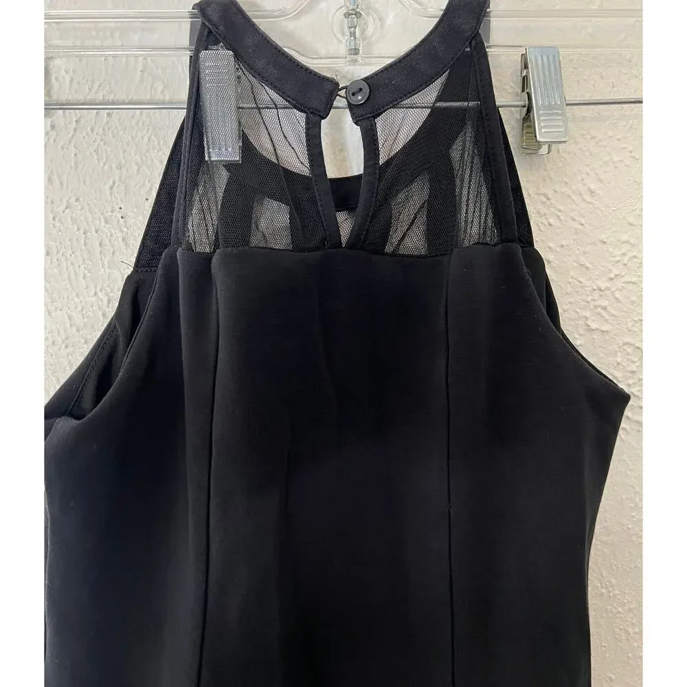 The Children's Place Illusion Halter-neck Trumpet-style Dress for Girls Sz L 10